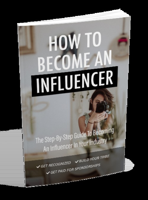 Product picture How To Become An Influencer
